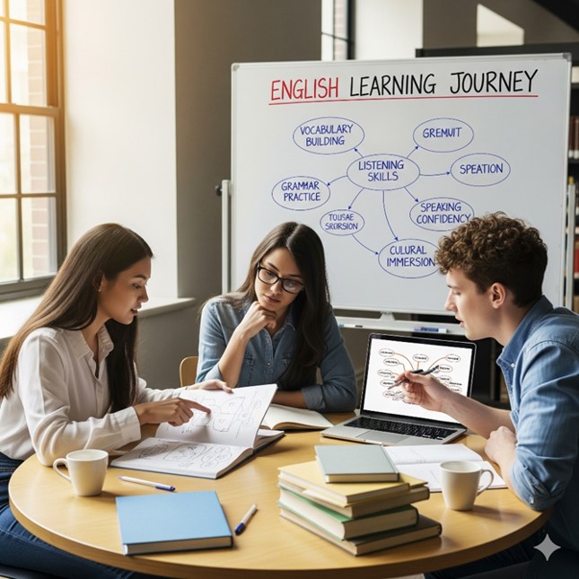 Conversation About How to Improve English Speaking Skills