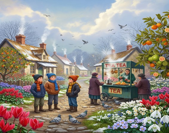 english conversation about the winter season