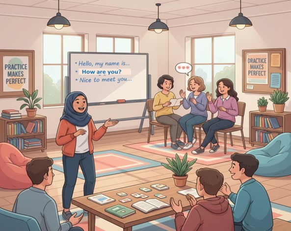 How to Start Speaking English