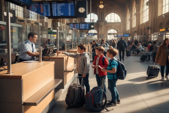 ticket booking counter